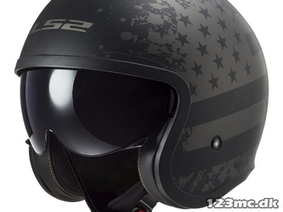 LS2 Spitfire Black Flag