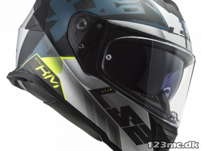 LS2 STORM SPRINTER B SILVER COBALT