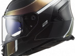 LS2 STORM VELVET BLACK RAINBOW