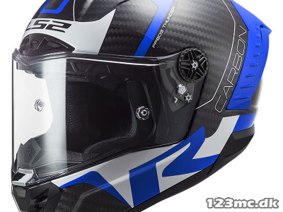 LS2 Thunder Carbon Racing Blue - FØR 4.199