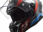 LS2 Thunder Carbon Supra Red Blue - FØR 4.199