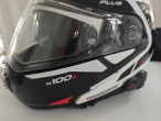 Nolan N 100-5 Plus flip up Hjelm med solbrille