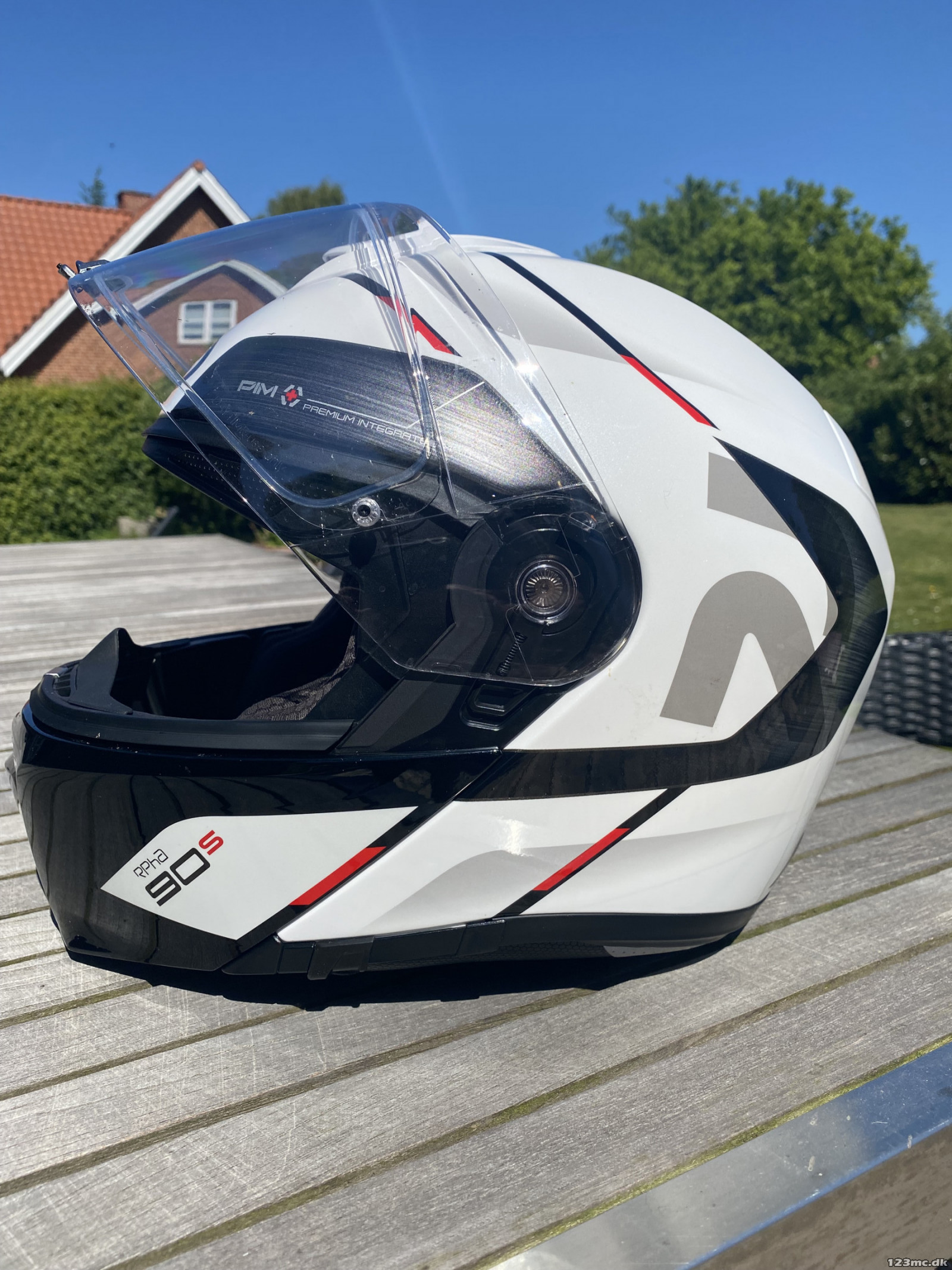 Casco Moto Hjc Rebatible Rpha 90s Bekavo Blanco Avant | Envío Gratis