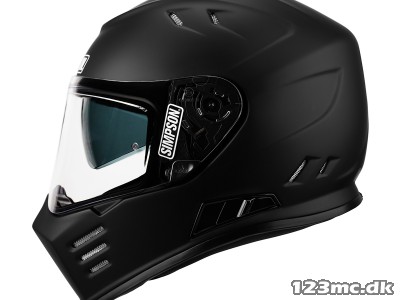 Simpson Venom Matt Black FØR Kr. 3.199,-