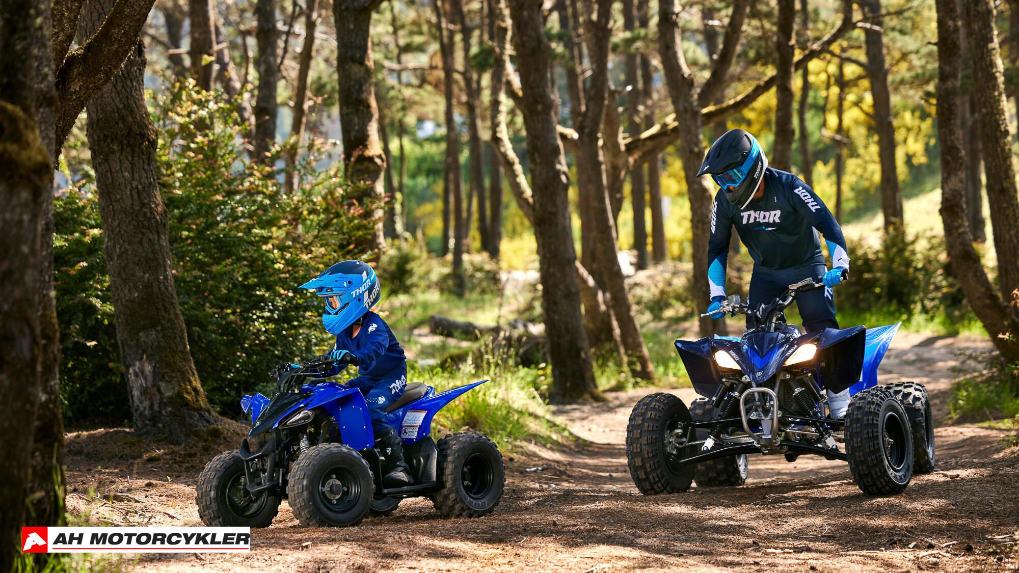 Yamaha YFZ 50 Racing Blue — billede 8