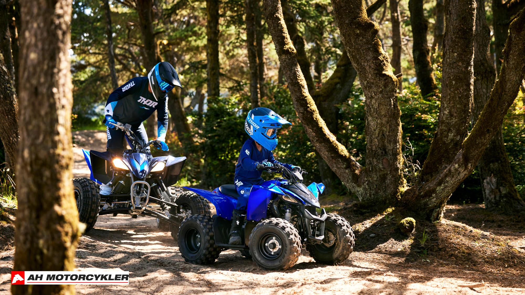 Yamaha YFZ 50 Racing Blue — billede 3