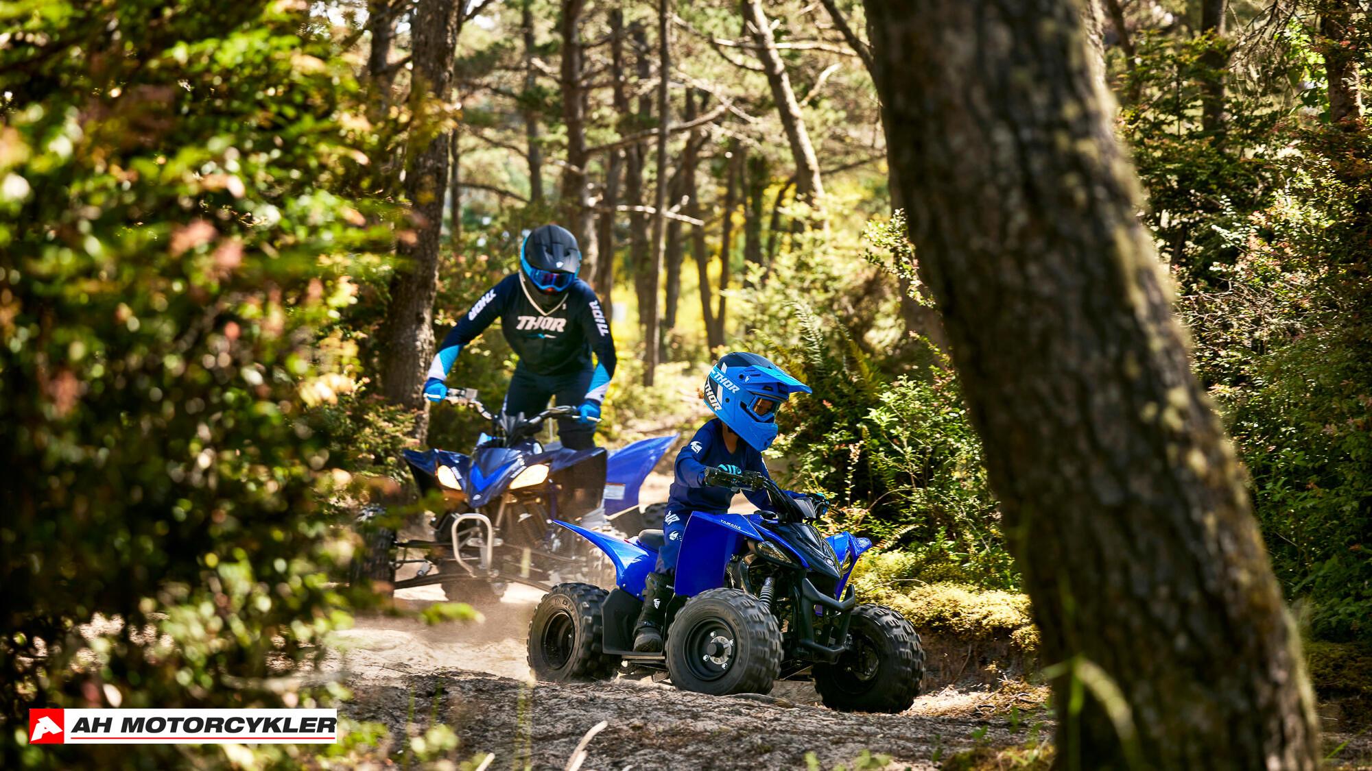 Yamaha YFZ 50 Racing Blue — billede 5