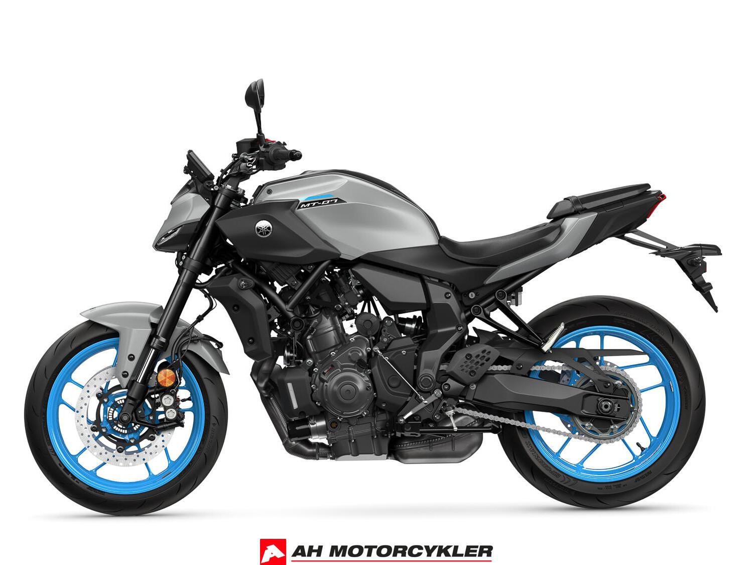 Yamaha MT-07 Y-AMT Ice Storm — billede 3