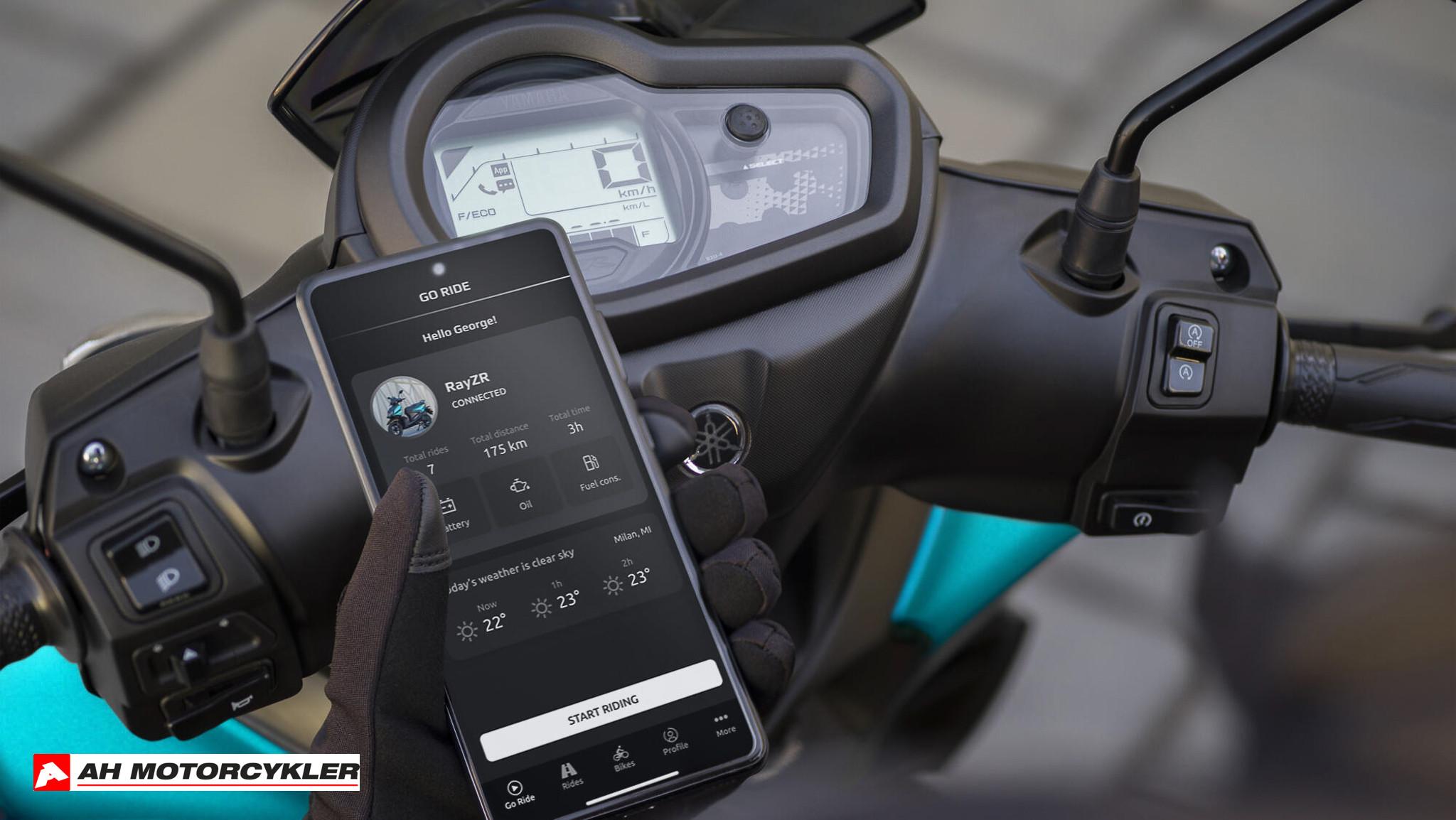 Yamaha RayZR Midnight Black — billede 13