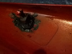 højre sidepanel, 83612MN4770ZA til Honda CBR 600 F