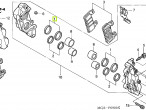 06451-MCJ-405 SEAL SET, PISTON til Honda CBR 1000 RR Fireblade