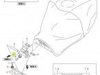 09320-08071 CUSHION til Suzuki GSXR 1000