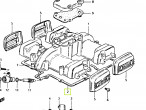 11173-11430 (11173-11420-H17) GASKET til Suzuki