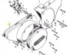 11395-286-306 GASKET,L CRANKCAS til Honda