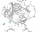 11483-49210 GASKET,MAGNETO, 11483-49210 (11483-49200-H17) til Suzuki