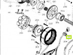 11691-333-000 (11691-333-306) PACKING,DYNAMO til Honda
