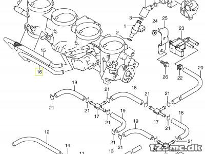 13698-21H00  (13698-21H01)TUBE, RUBBER