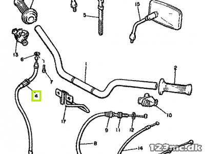 16M-26311-00-00 CABLE,THROTTLE