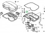17210-MW0-000 Luftfilterhus, bund til Honda CBR 900 RR