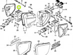 17211-375-000 ELEMENT, R. LUFTFILTER til Honda