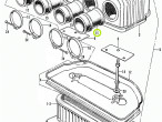 17253-341-000 (17253-341-300) TUBE, AIR CLEANER til Honda