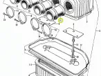 17253-341-000 (17253-341-300) TUBE, AIR CLEANER 17253-341-000 (17253-341-300) TUBE, AIR CLEANER