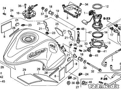 17554-MEL-300 CUSHION, FUEL TANK