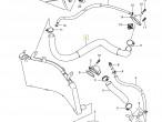 17851-15H00 HOSE, RADIATOR INLET til Suzuki GSX 1300 R Hayabusa 17851-15H00 HOSE, RADIATOR INLET til Suzuki GSX 1300 R Hayabusa