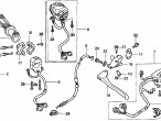 17951-MV4-000 17951MV4000 STAY, CHOKE CABLE til Honda CBR 900 RR 17951-MV4-000 17951MV4000 STAY, CHOKE CABLE til Honda CBR 900 RR