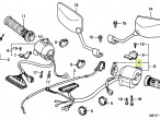 17962-KE8-701 LEVER,CHOKE til Honda VT 750