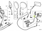 17962-MZ0-671 LEVER, CHOKE til Honda