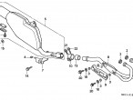 18231-MN1-670 JOINT, EX. PIPE til Honda NX 650 Dominator