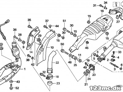 18291-MEL-D20 GASKET, EX. PIPE