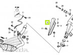 18342-MGS-D31 COVER, MUFFLER til Honda NC 750 SA