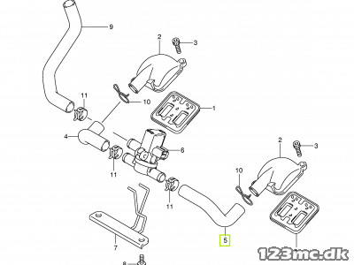 18711-15H00 HOSE,2ND AIR CLEANER