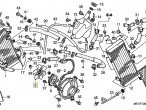 19020-MG8-003 FAN, COOLING til Honda VFR 750 F