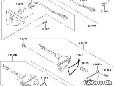 23040-1215 LAMP-SIGNAL,FR,LH