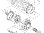 23121-07A00	(23121-31E00) PIECE,CLUTCH PUSH til Suzuki