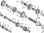 23800-MR7-000	(23801-MR7-P00) SPROCKET COMP,DRI til Honda