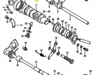 25211-43401 (25211-43400) FORK,GEAR SHIFTING NO.1 til Suzuki