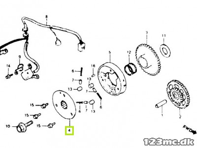 28115-MB4-000 FLANGE