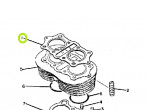 2A2-11181-09-00 GASKET, CYL HEAD 1 til Yamaha