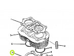 2A2-11351-10-00 GASKET, CYLINDER til Yamaha