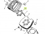 2A7-11181-10 GASKET, CYLINDER HEAD til Yamaha 2A7-11181-10 GASKET, CYLINDER HEAD til Yamaha