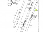 2GV-23110-01-00 INNER TUBE 1, 2GV-23110-01-00 (2GV-23110-00-93) til Yamaha