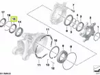 33117722890 BMW - SHAFT SEAL - 59,8X75X8