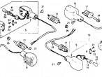 33400-MF5-405 TURN SIGNAL ASSY. til Honda