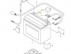 33820-15H00 WIRE,BATTERY PLUS LEAD til Suzuki