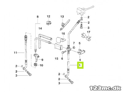 34322331050 BRAKE HOSE
