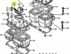 34850-16701 GAUGE, WATER, TEMP til Suzuki RG 500 Gamma